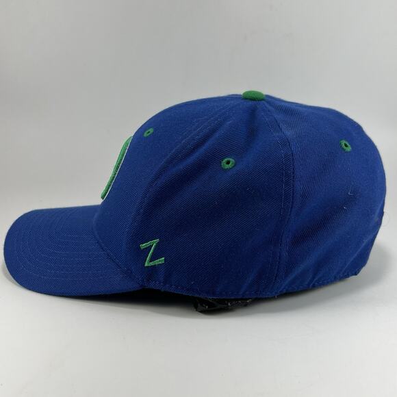 Vancouver Canucks Zephyr Crosscheck Fitted Hat Royal Blue Ice Hockey - Picture 3 of 8